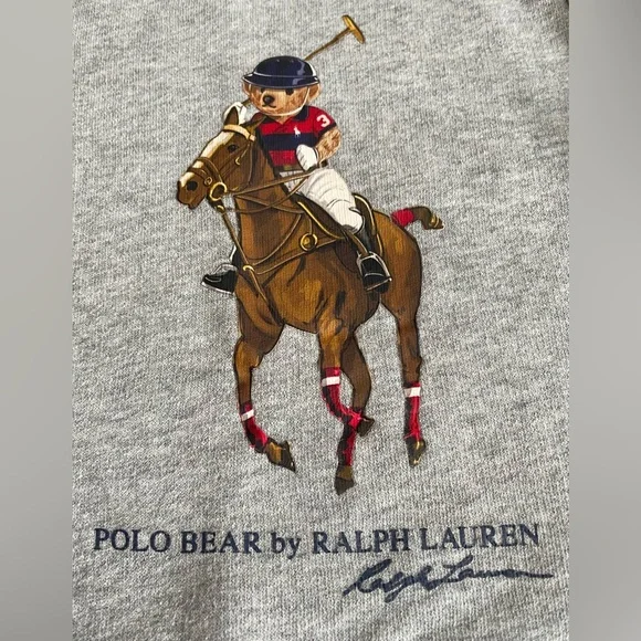 Polo by Ralph Lauren Polo Bear 3T Sweatshirt - Picture 3 of 4